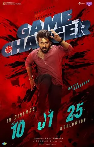 Game Changer 2025 Hindi (ORG 5.1) + Telugu WEB-DL | 4K Ultra HD