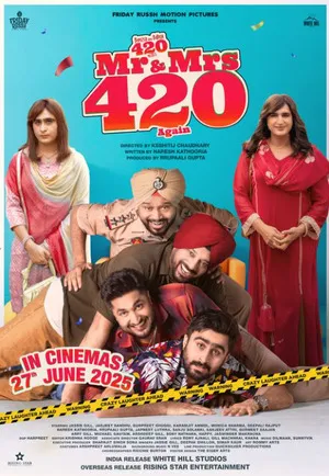 Mr & Mrs 420 Again 2025 Punjabi WEB-DL | 4K Ultra HD