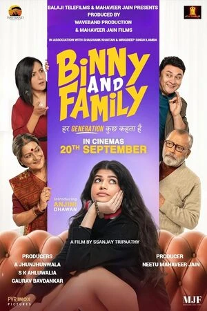 Binny and Family 2024 Hindi Audio WEB-DL | 4K Ultra HD